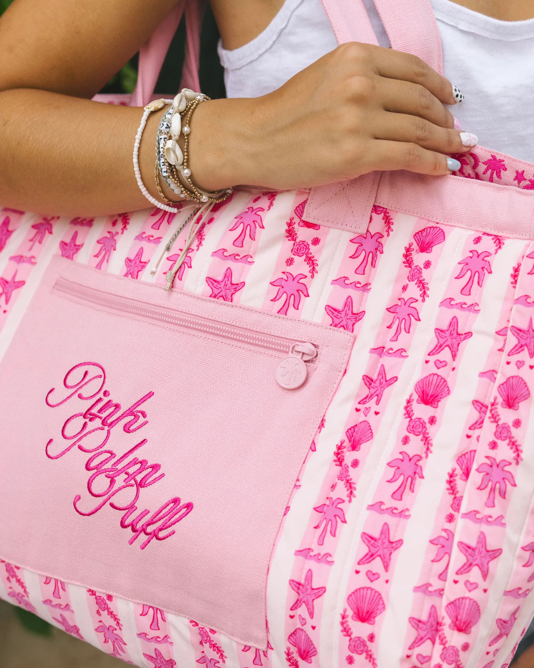 Couture Carryall in Blush Bay (Reversible) - Image 3