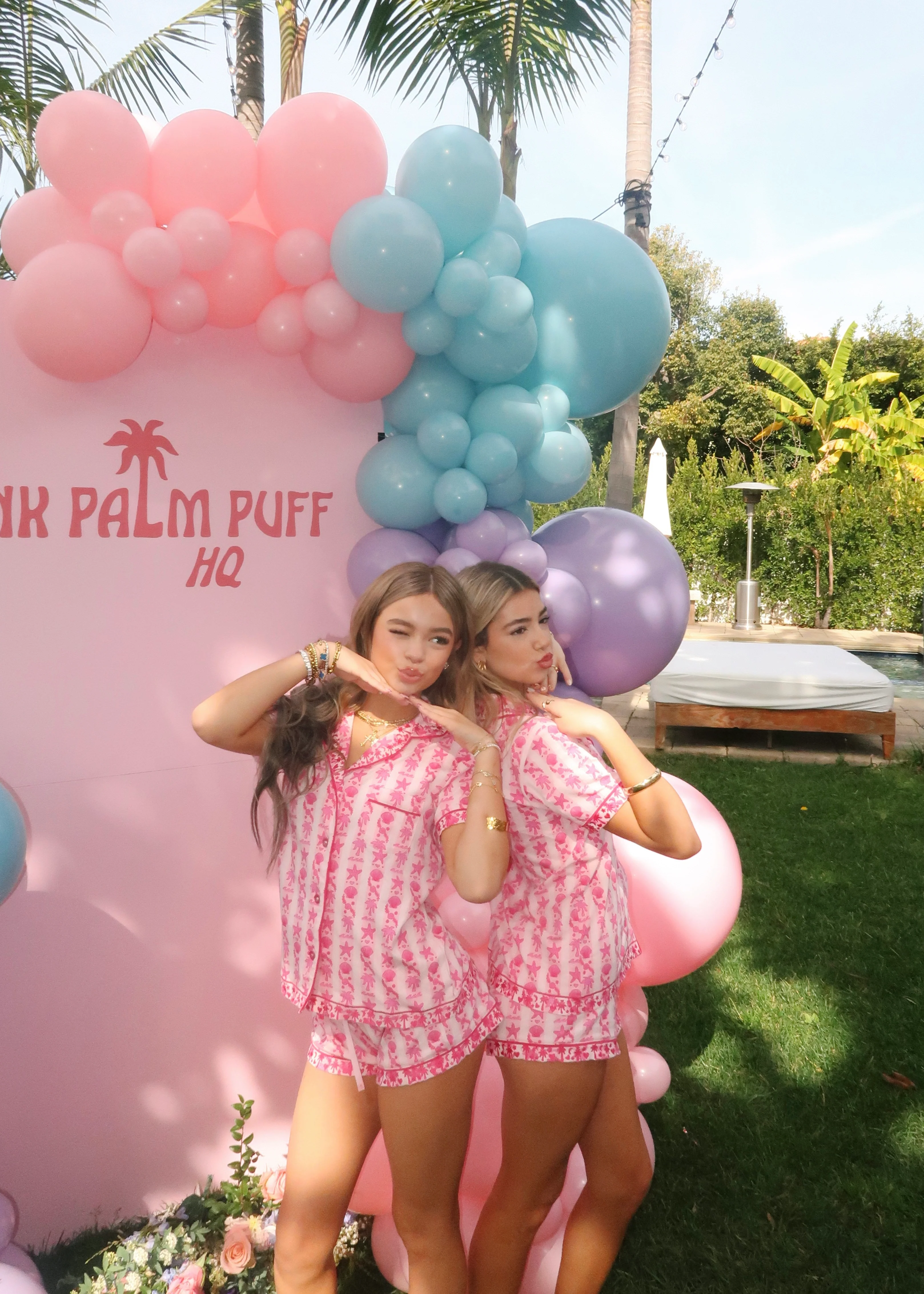 Pink Palm Pajamas in Blush Bay - Image 3