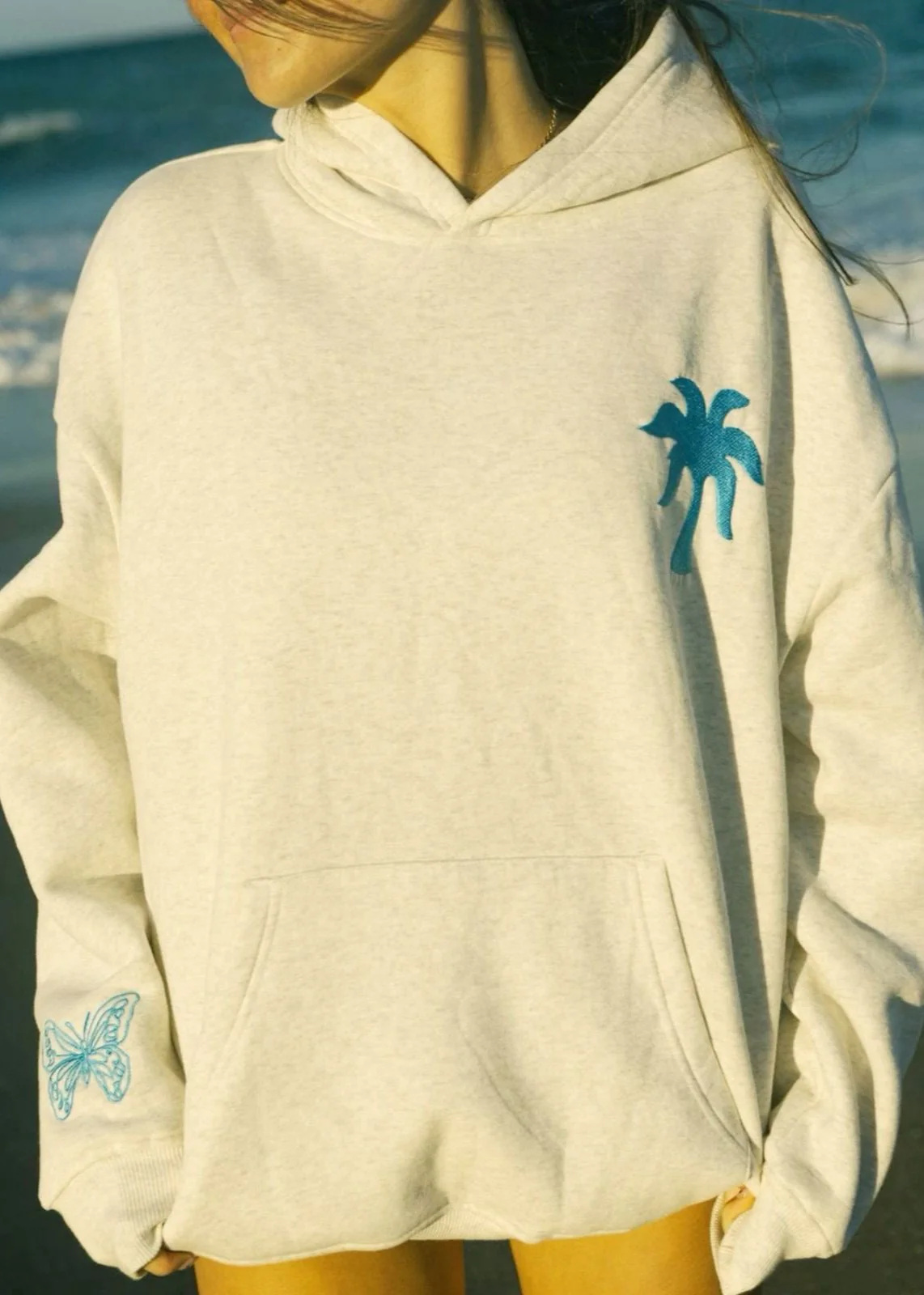 "To Live For the Hope of it All" Hoodie in Heather - Image 4